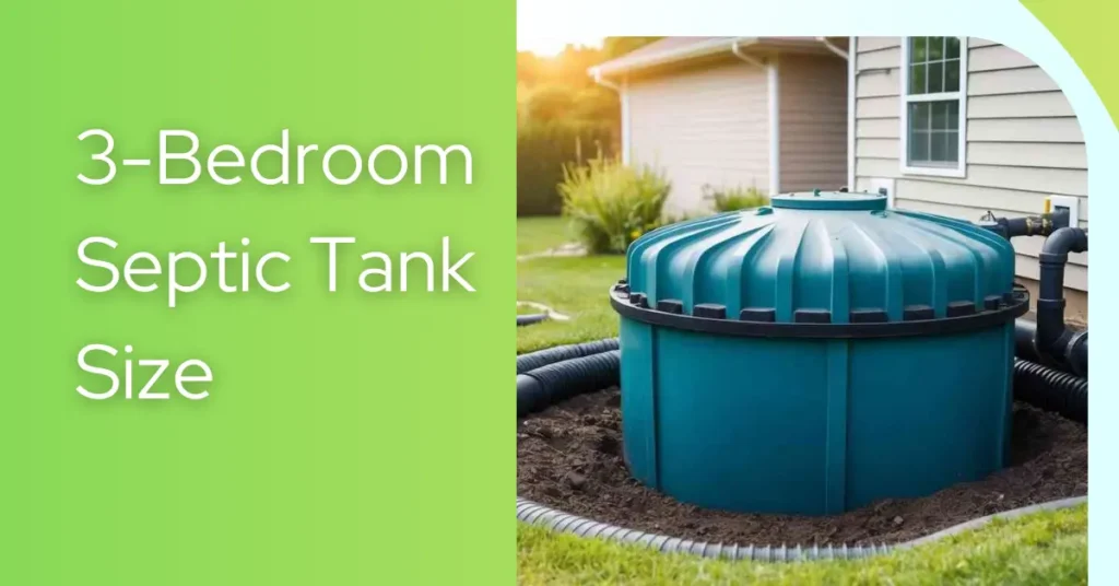 3-Bedroom Septic Tank Size