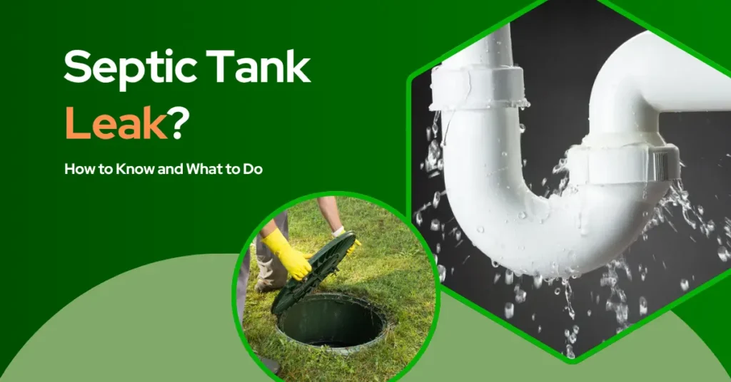 Leaking Septic Pipe