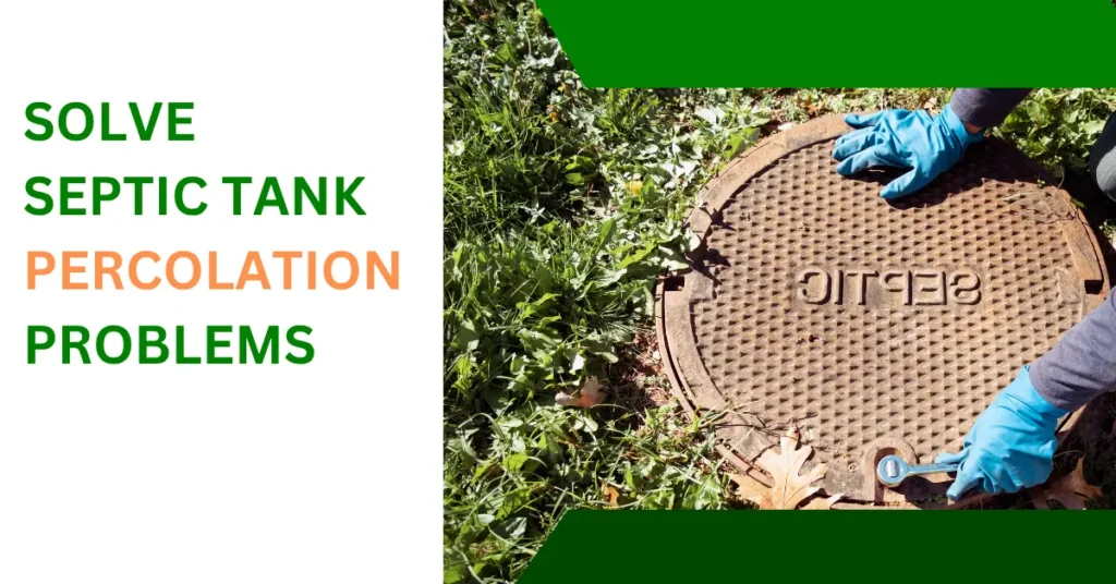 septic tank percolation problem