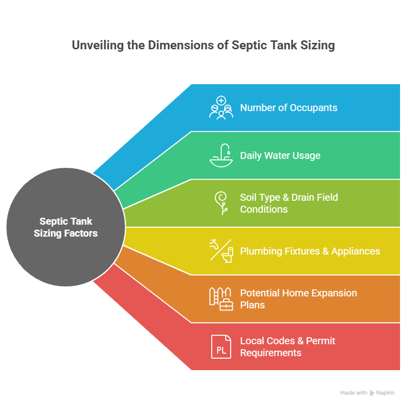 Key Factors That Affect Septic Tank Sizing