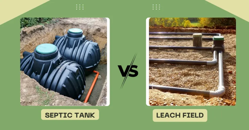 septic tank vs leach field